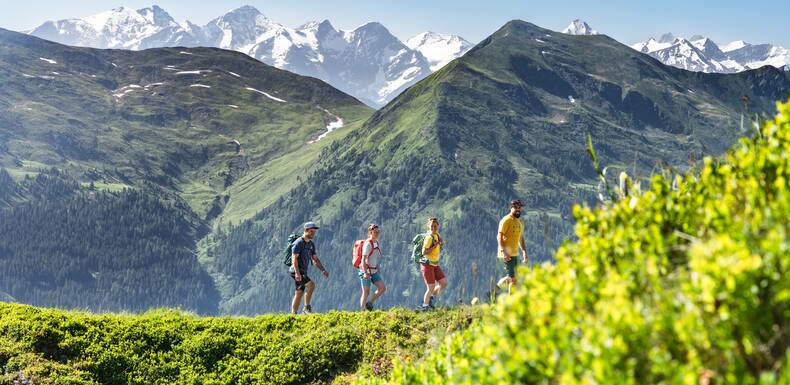 Wandern in Saalbach Hinterglemm | © Karin Pasterer