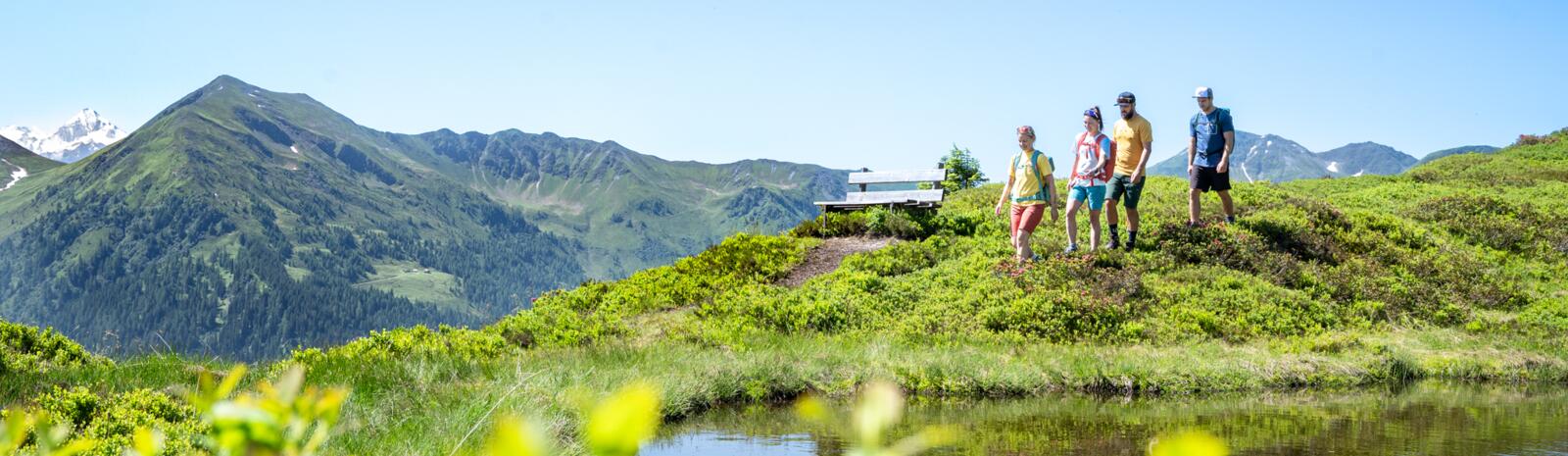 Wandern in Saalbach Hinterglemm | © Karin Pasterer