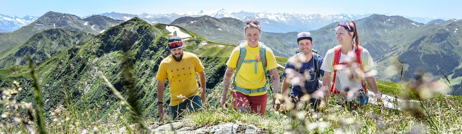 Wandern in Saalbach Hinterglemm | © Karin Pasterer