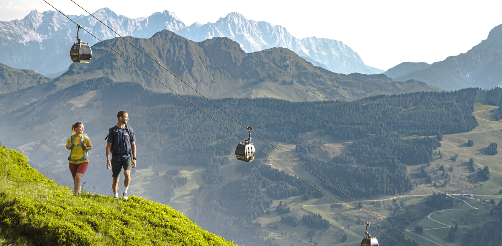 Wandern in Saalbach Hinterglemm | © Karin Pasterer