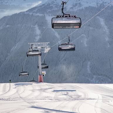 ...on the highest south-facing ski slope in the Glemmtal valley