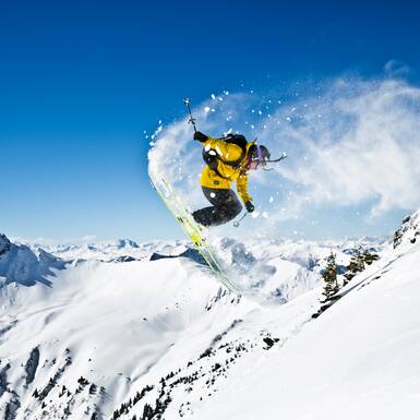 Freeride Action in Saalbach | © saalbach.com, Mirja Geh