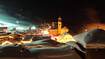 Saalbach bei Nacht | © TVB Saalbach Hinterglemm, Dietmar Socher