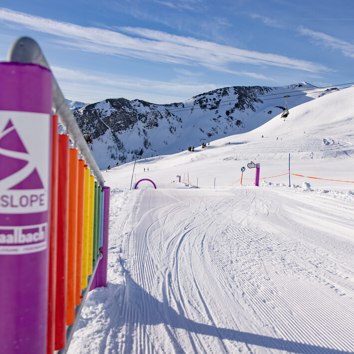 Funslope im oberen Bereich des Zwölferkogels | © saalbach.com, Andreas Putz Funslope im oberen Bereich des Zwölferkogels | © saalbach.com, Andreas Putz