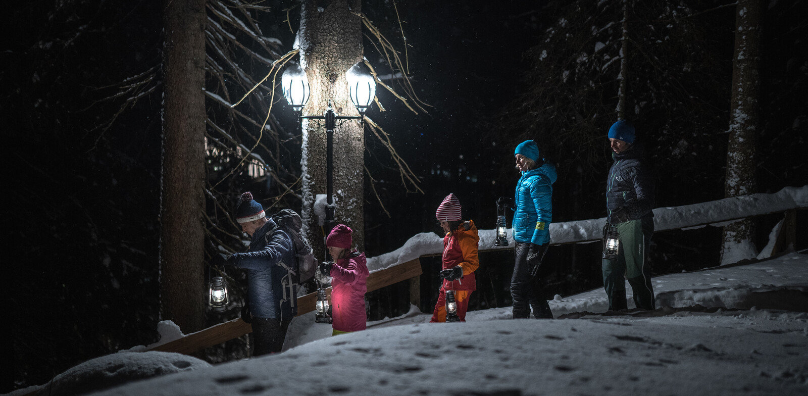 Laternenwanderung Märchenwald Hinterglemm | © Luka Senica