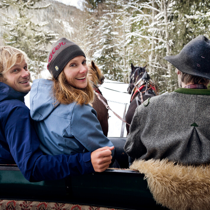 Pferdeschlittenfahrt | © saalbach.com , Mirja Geh