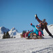 Rodeln | © saalbach.com, Daniel Roos Mutter mit Kind beim Rodeln in Saalbach Hinterglemm | © saalbach.com, Daniel Roos