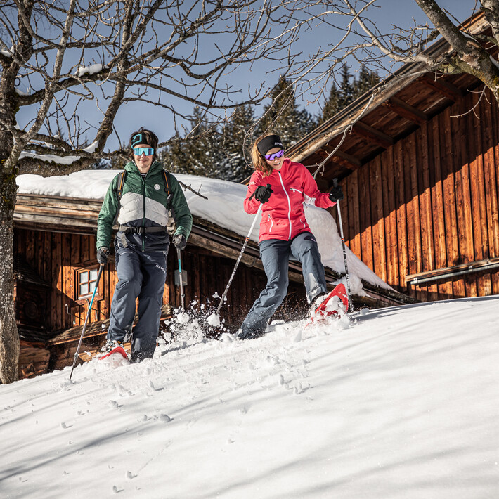 Schneeschuhwandern Saalbach | © Mirja Geh Schneeschuhwandern Saalbach | © Mirja Geh