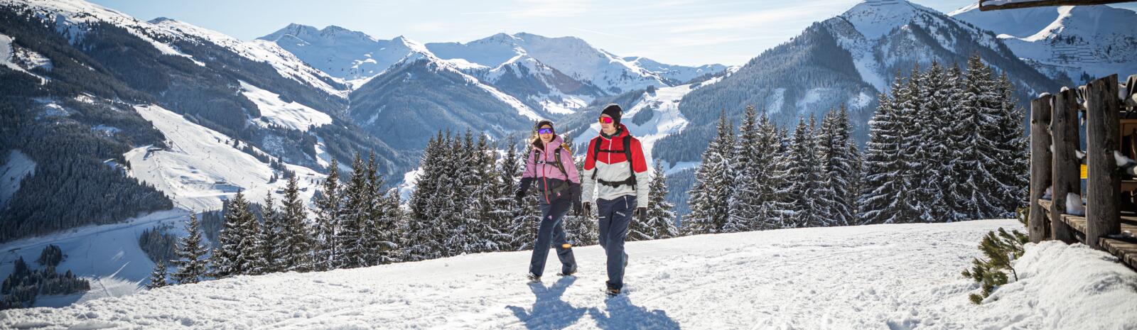 Schneeschuhwandern Saalbach | © Mirja Geh