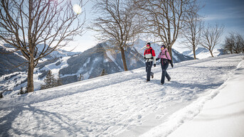 Schneeschuhwandern Saalbach | © Mirja Geh