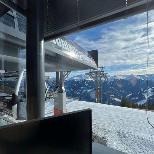 View from the Schönleiten top station | © Michaela Mitterer