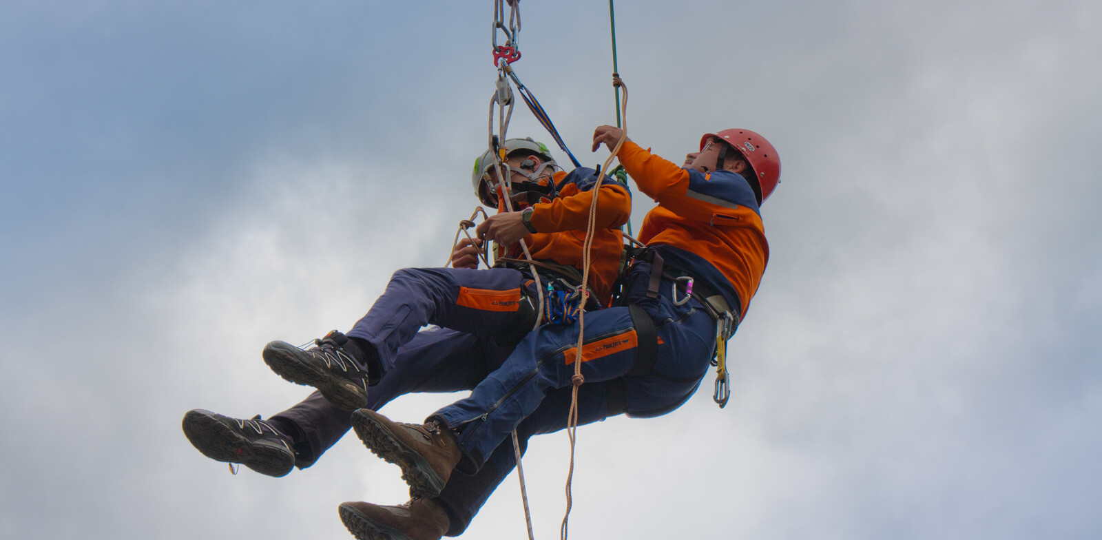 The young rescuers are being well trained. | © Bergrettung Salzburg