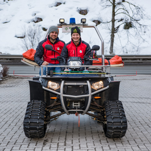 The quad is an important emergency vehicle. | © Edith Danzer The quad is an important emergency vehicle. | © Edith Danzer