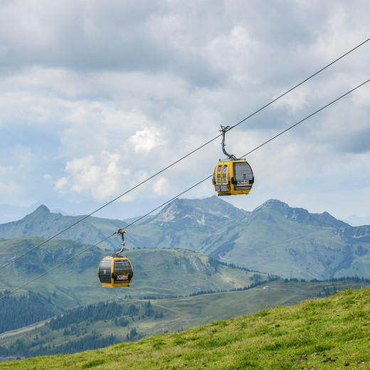 The Westgipfel gondola cabins The Westgipfel gondola cabins