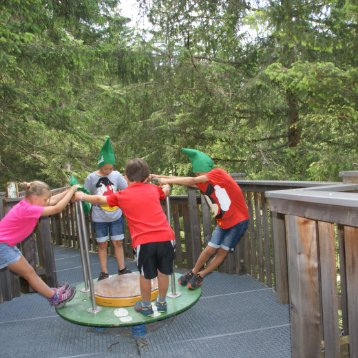 Die Kids am Spielen.  | © Bianca Passrugger Lörgetbauer