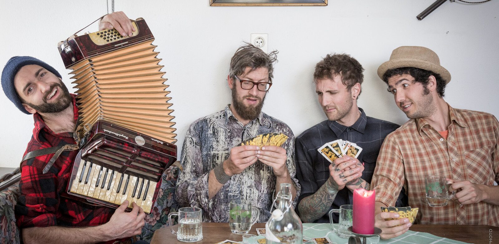 Florian und Ludwig Schwarzenbacher, Mario Maierhofer und Stefan Schipflinger. | © Robert Lochner