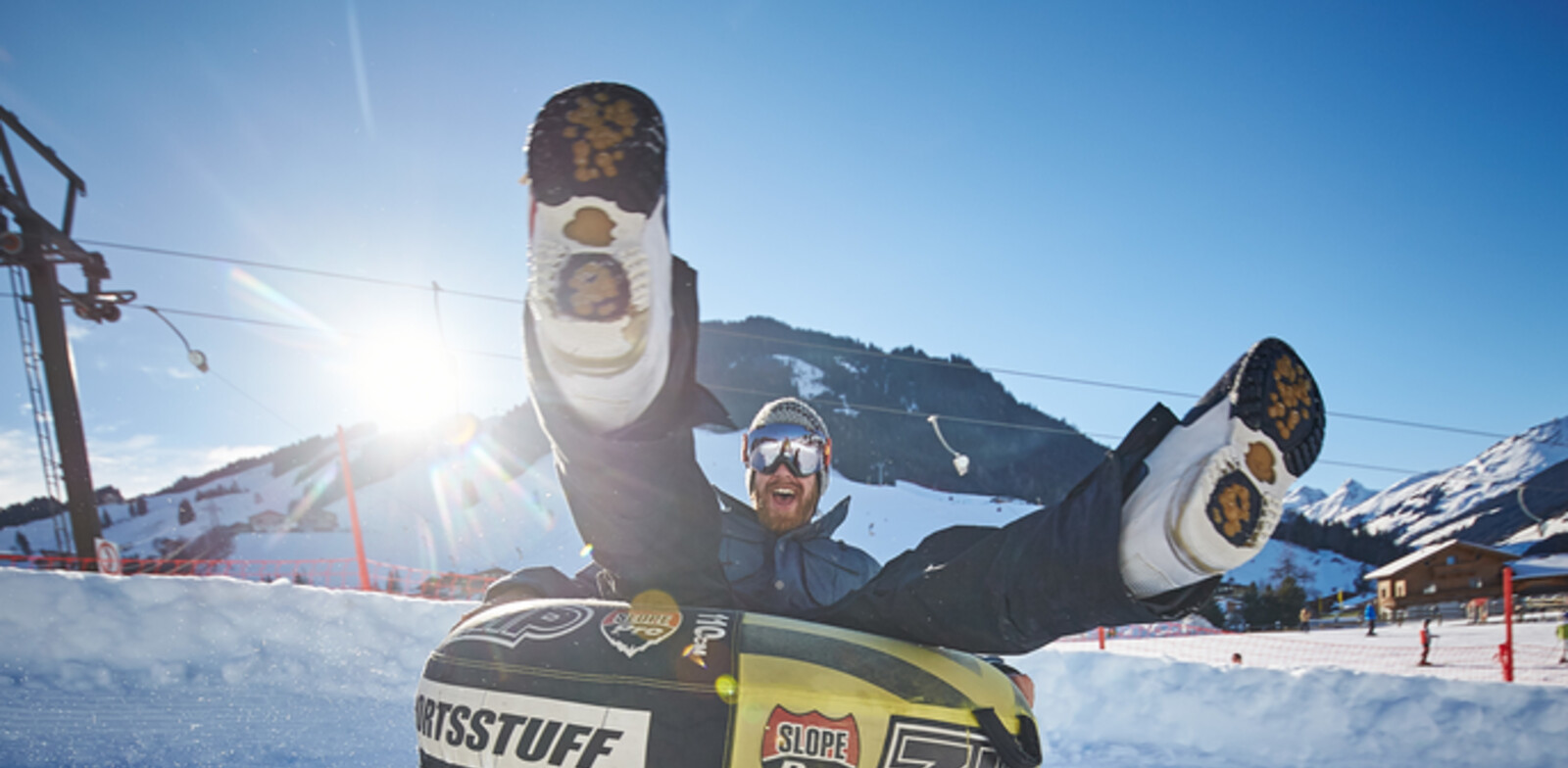 Snowtubing in Hinterglemm | © Saalbach.com