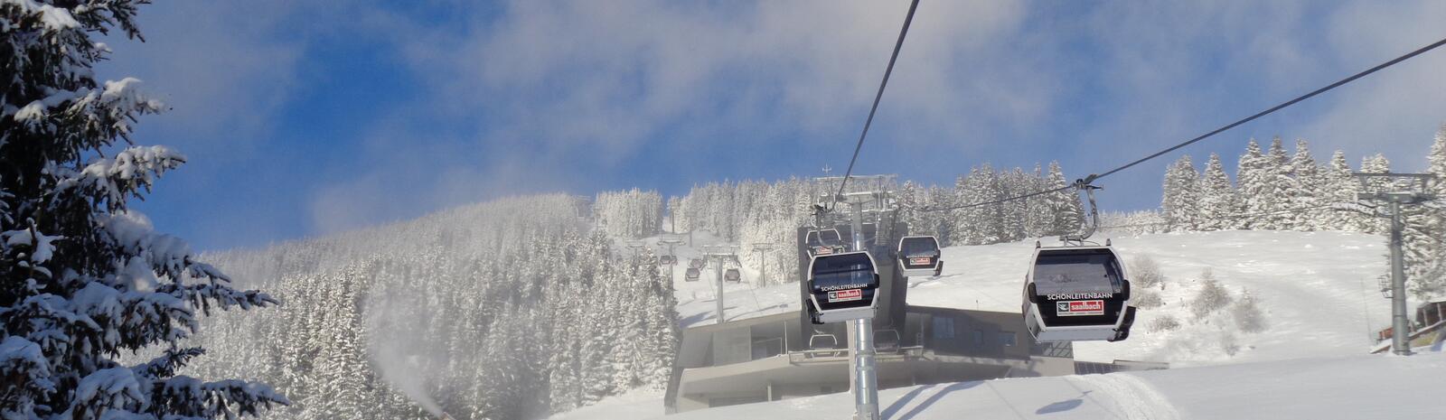 The new Schönleitengondola | © Bergbahnen Saalbach Hinterglemm