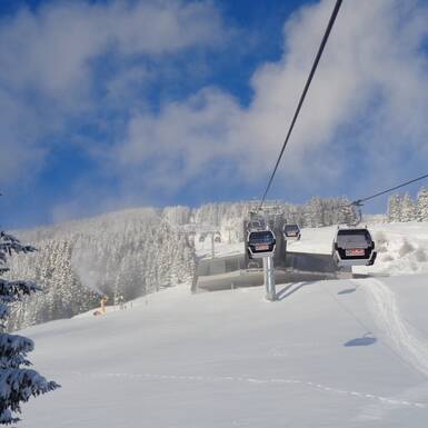 The new Schönleitengondola | © Bergbahnen Saalbach Hinterglemm