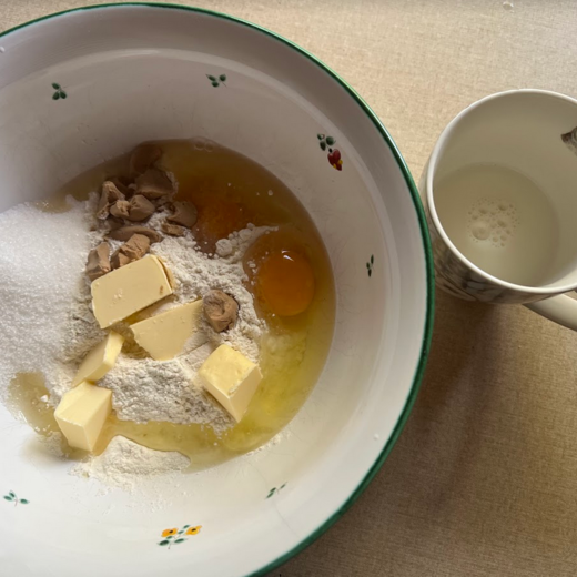 Ingredients for the Bauernkrapfen | © Michaela Mitterer Ingredients for the Bauernkrapfen | © Michaela Mitterer