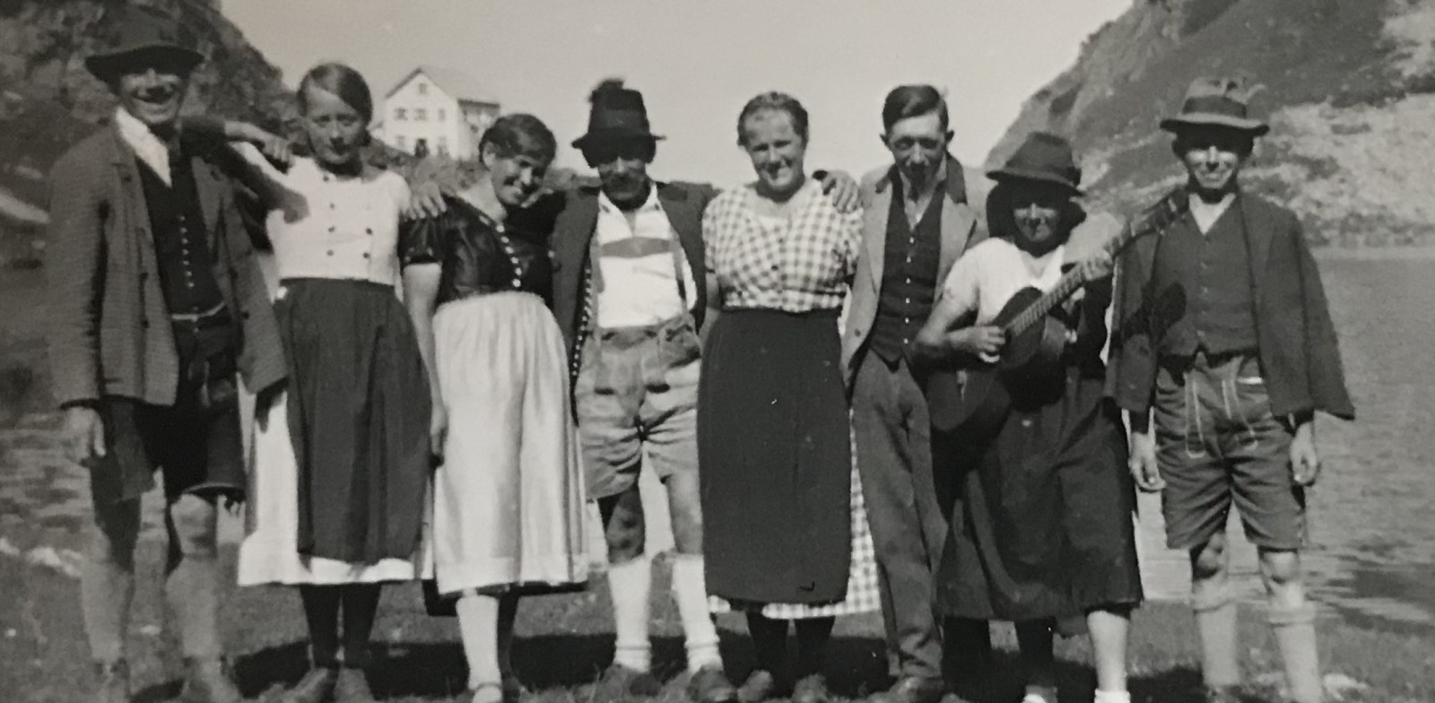 Lustige Ausflüger der Glemmer - Mitte der 1950er Jahre