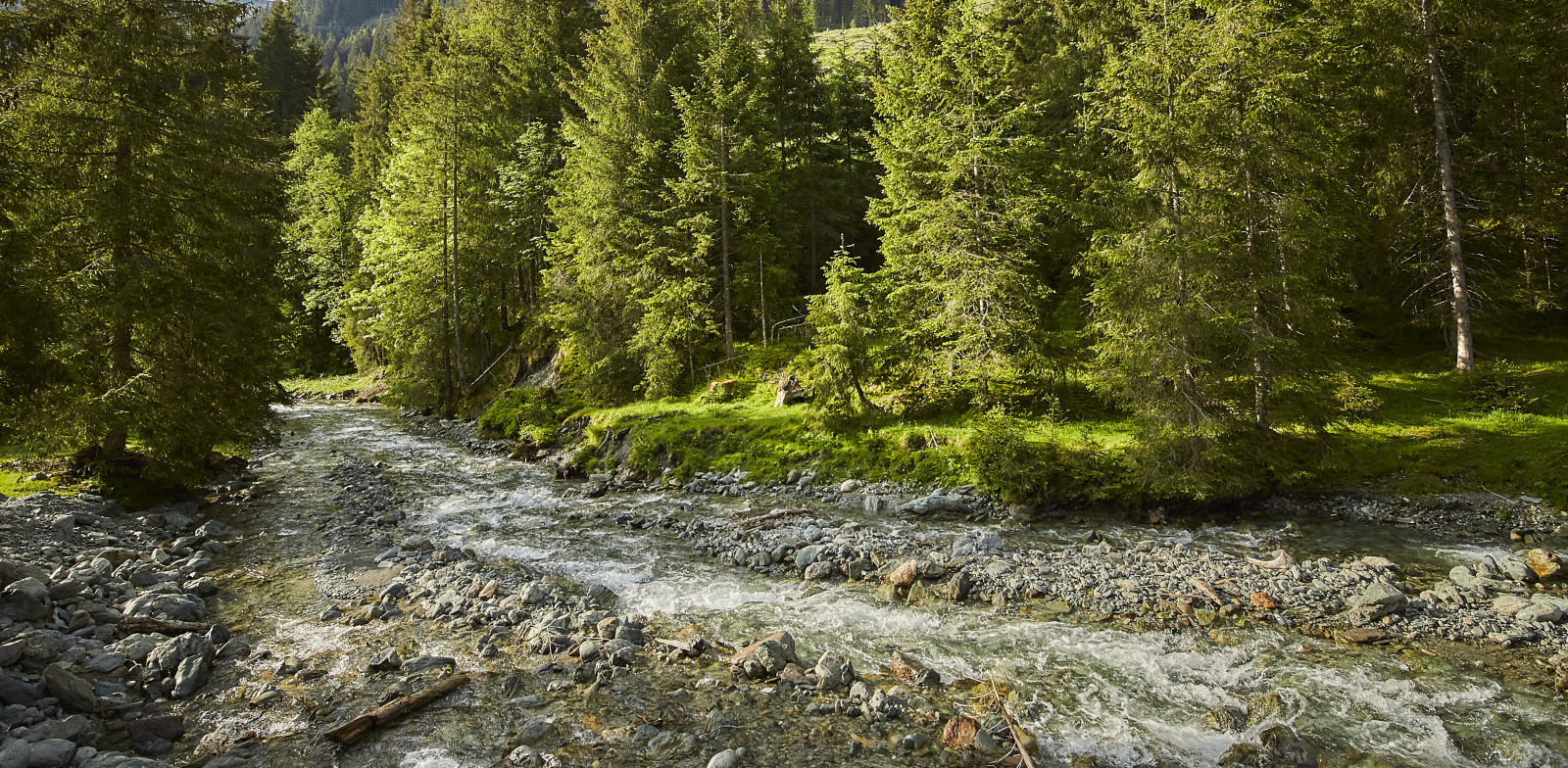 The Saalach river - does a ghost live in it? | © Daniel Roos