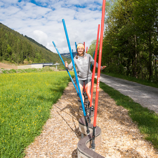 Sabrina shows her Slalom-talent. | © Edith Danzer