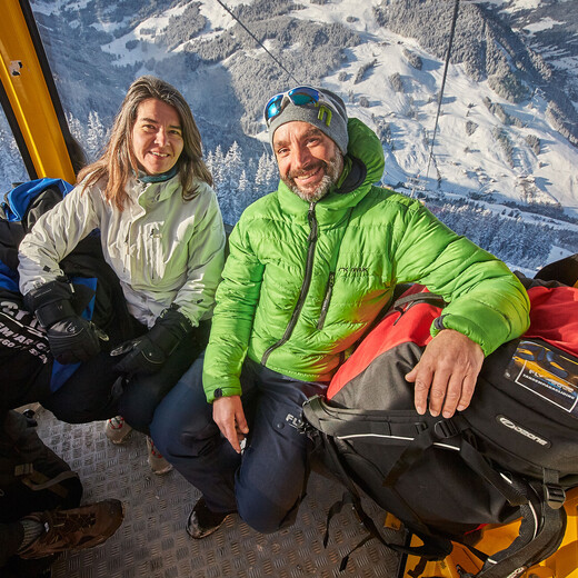 Gondelfahrt zum Westgipfel | © danielroosphotography