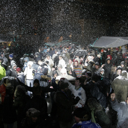 Wintereinbruch mit Schneesturm im Jahr 2005 | © S.Müller