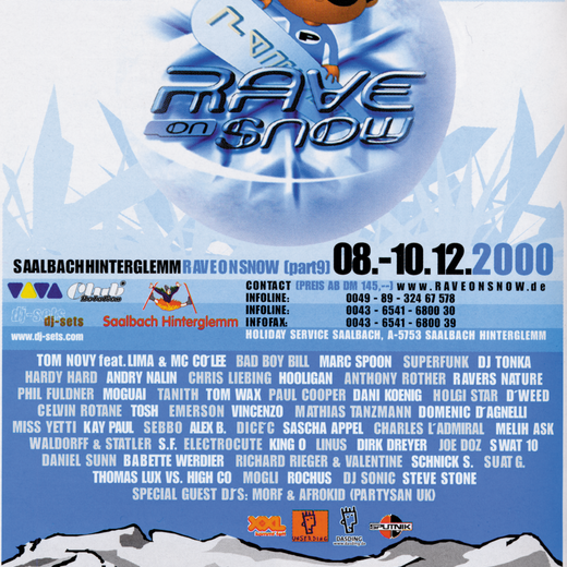 Das ROS Plakat aus dem Jahr 2000 | © c partysan central gmbH