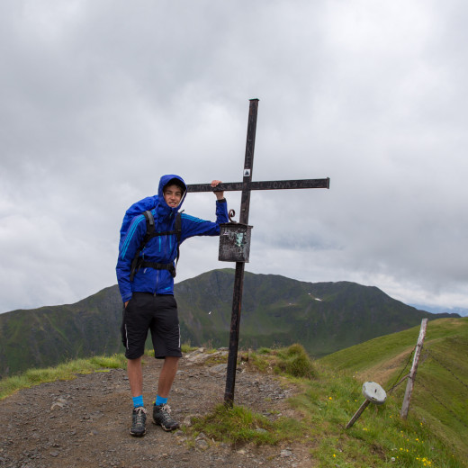 Marius am Gipfel | © Best Mountain Artists