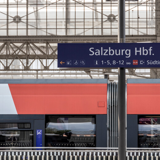 Nächster Halt: Zell am See | © Linda Zechmeister Bahnhof Salzburg | © Linda Zechmeister