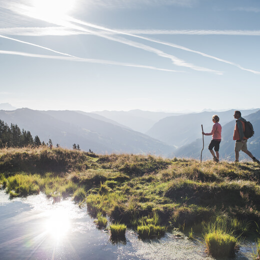 Wandern in Saalbach Hinterglemm | © saalbach.com, Mia Knoll