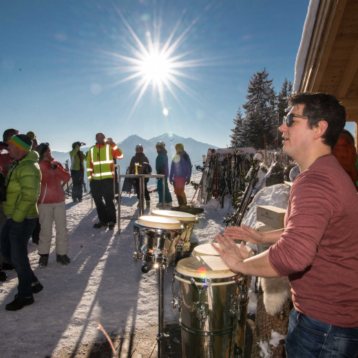 Live-Percussion von Trommellichter. | © Edith Danzer