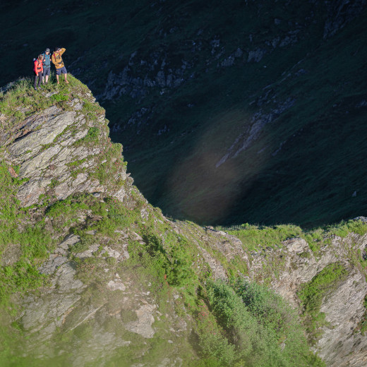 Trittsicherheit ist eine Grundvoraussetzung auf dieser Wanderung | © saalbach.com, Yvonne Hoerl Wandern in saalbach | © saalbach.com, Yvonne Hoerl