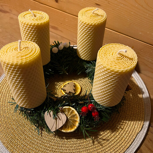 Der Adventkranz ist fertig! | © The advent wreath is ready!