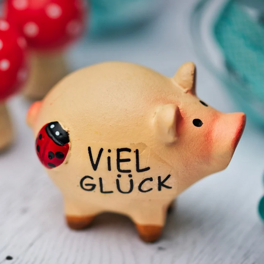 Lucky charm - the typical lucky piglet | © pixabay