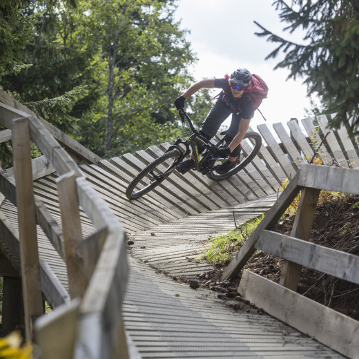 Easy Northshore-elements on Blue Line. | © Heiko Mandl