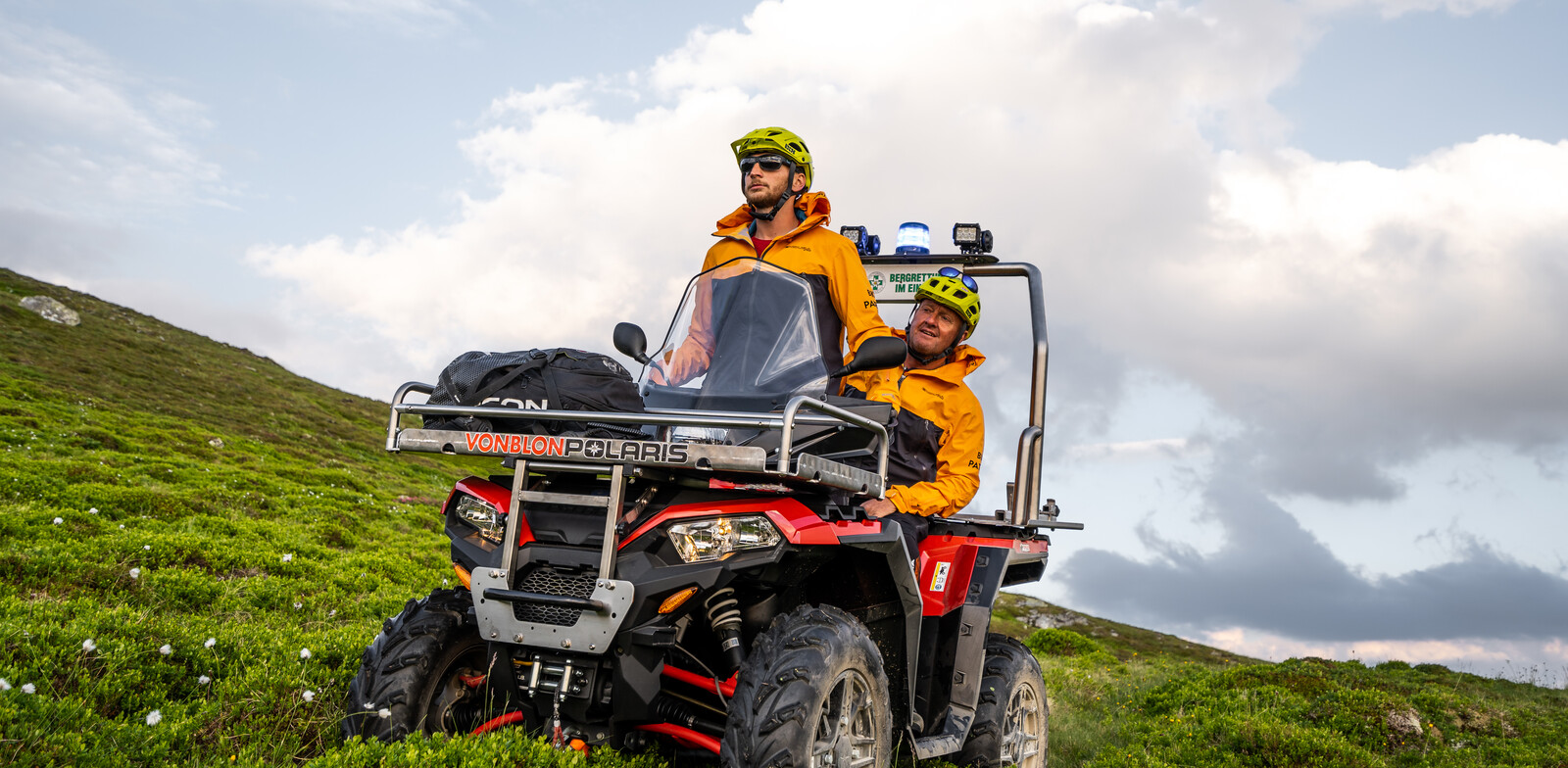 Auch Quads stehen der Bike Patrol zur Verfügung | © © saalbach.com, Wout van de Donk