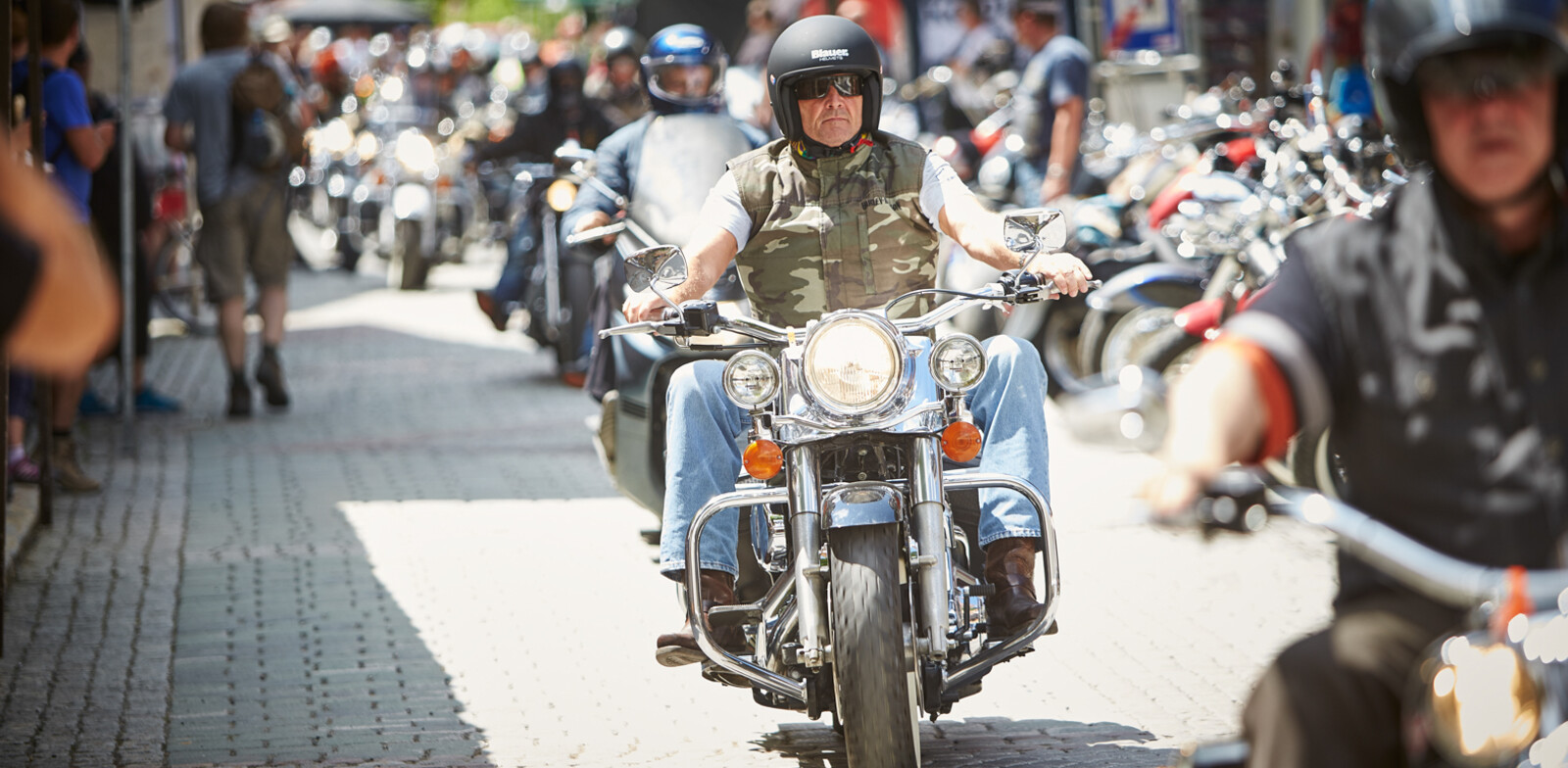 Harley-Spirit in the center of Hinterglemm | © Daniel Roos