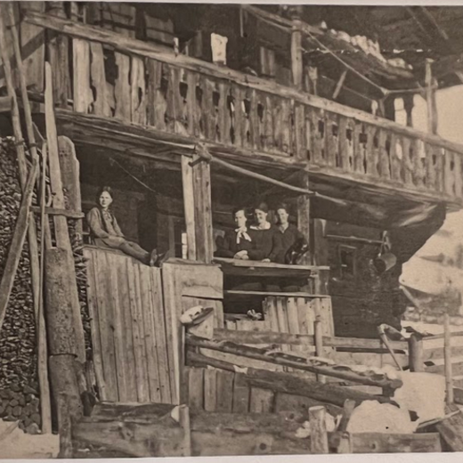 The "Langfeldgut" | © Heimatbuch Saalbach, Privatarchive, Michaela Mitterer