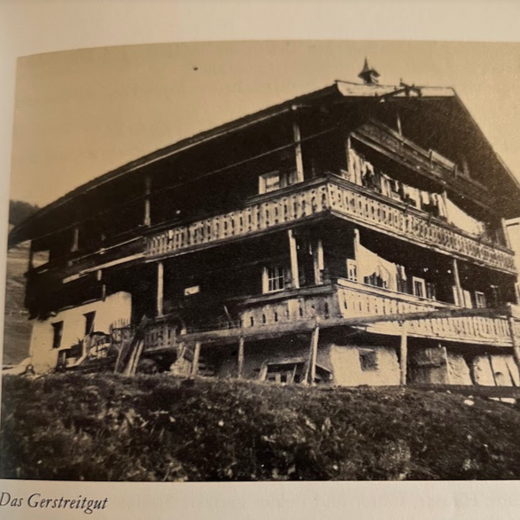 The "Gerstreitgut" | © Heimatbuch Saalbach, Privatarchive, Michaela Mitterer