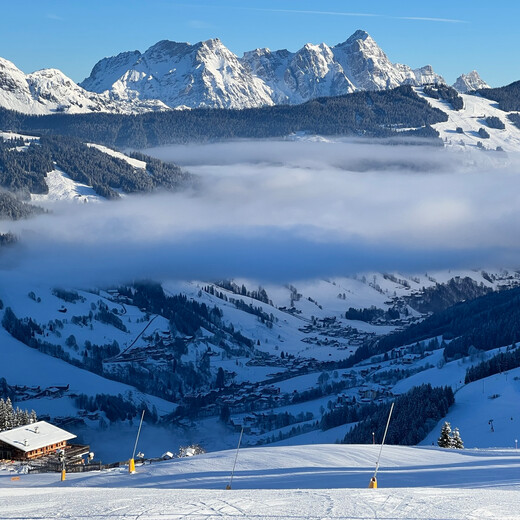 Morning view from the Zwölfer | © Michaela Mitterer
