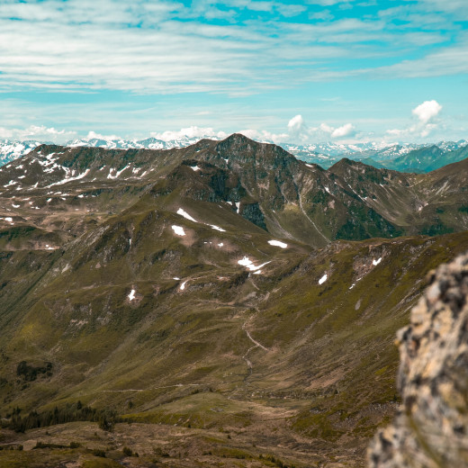 The valley end and Hohe Tauern | © bestmountainartists The valley end and Hohe Tauern | © bestmountainartists