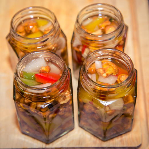 preserved chanterelles | © Edith Danzer  preserved chanterelles | © Edith Danzer