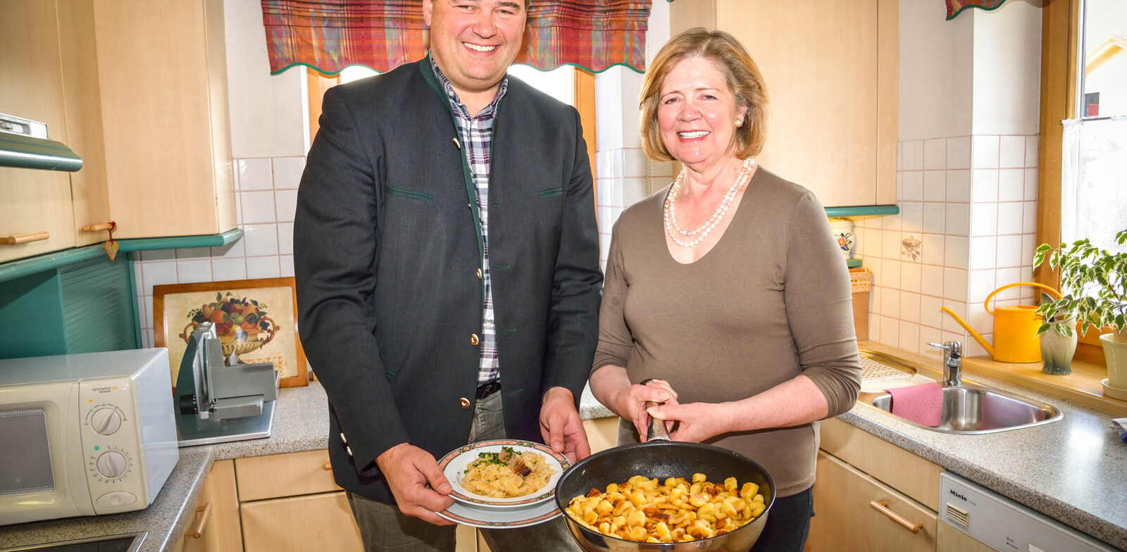 Wolfgang Breitfuß mit Mutter Annemarie | © Edith Danzer