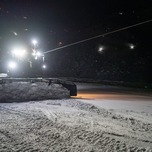 A winch is needed on steep terrain | © saalbach.com A winch is needed on steep terrain | © saalbach.com