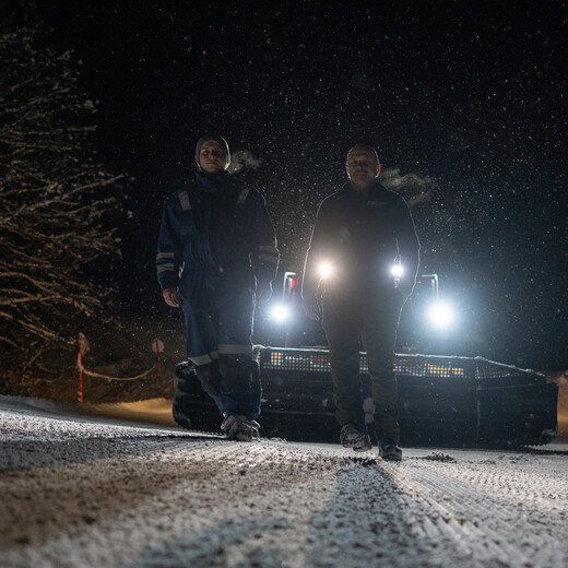 Our heroes of the night | © saalbach.com Our heroes of the night | © saalbach.com