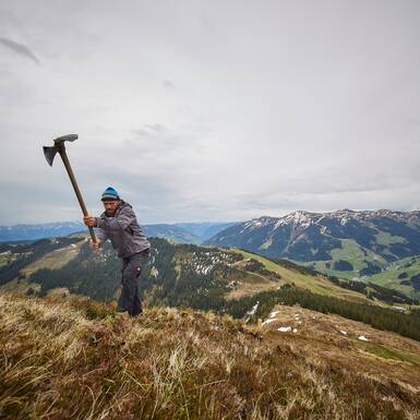 Harte Arbeit mit Traumkulisse | © Daniel Roos