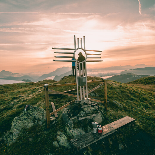 Sonnenaufgang auf der Hochalmspitze | © Felix Hens Sonnenaufgang auf der Hochalmspitze | © Felix Hens